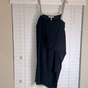 BCBG MAXAZARIA RUNWAY Navy Blue dress